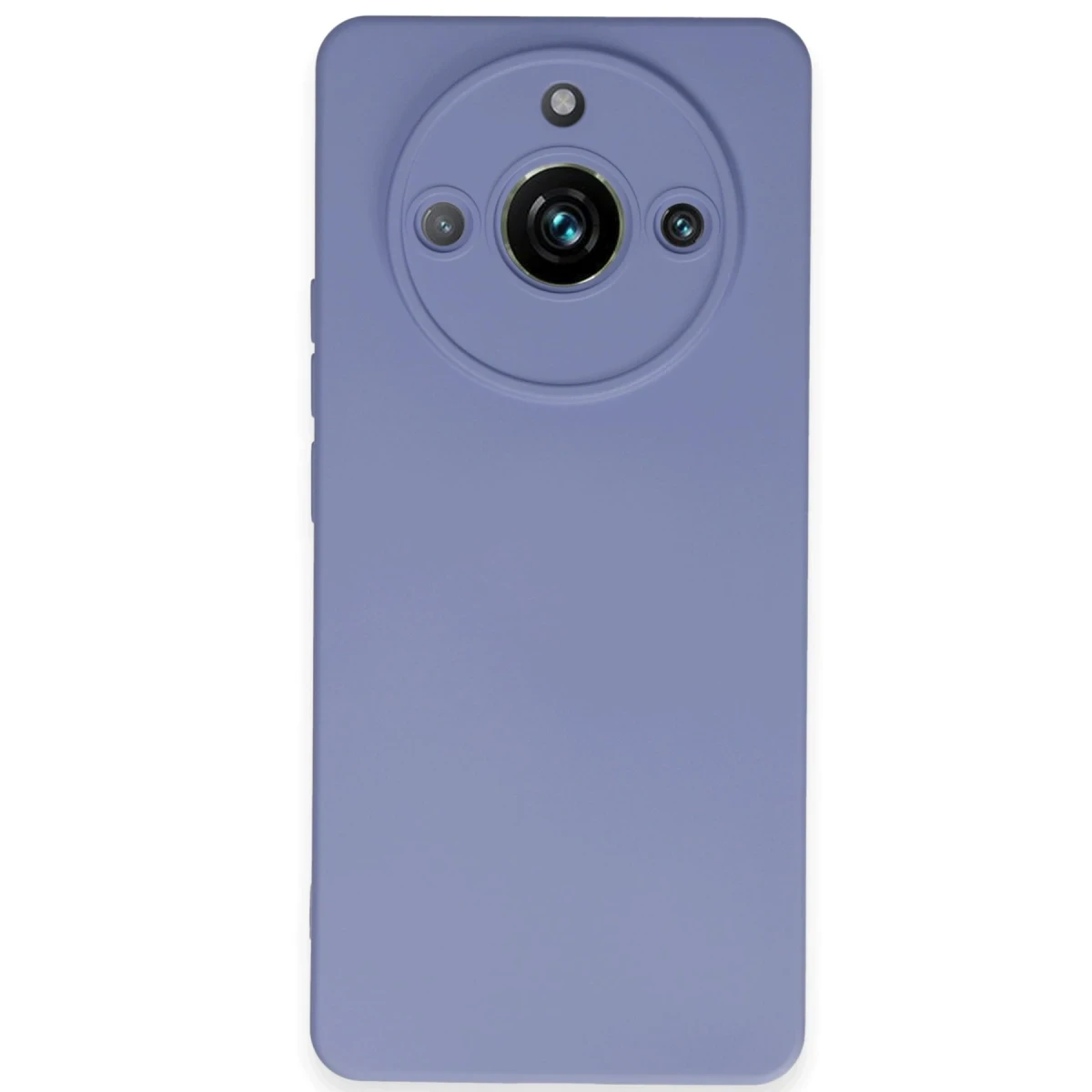 Realme 11 Pro Kılıf Nano içi Kadife Silikon - Lila