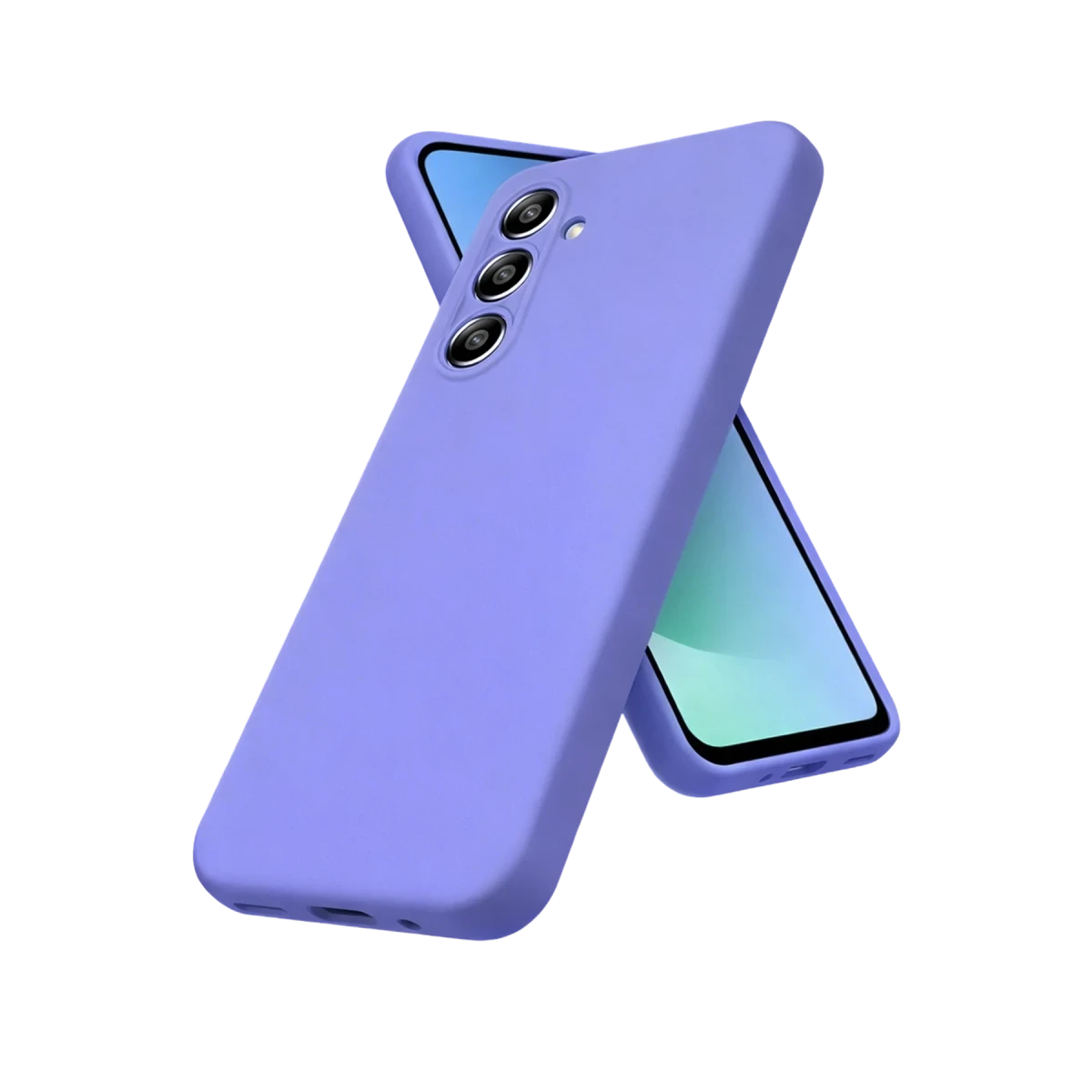 Samsung Galaxy A57 5G First Silikon - Lila