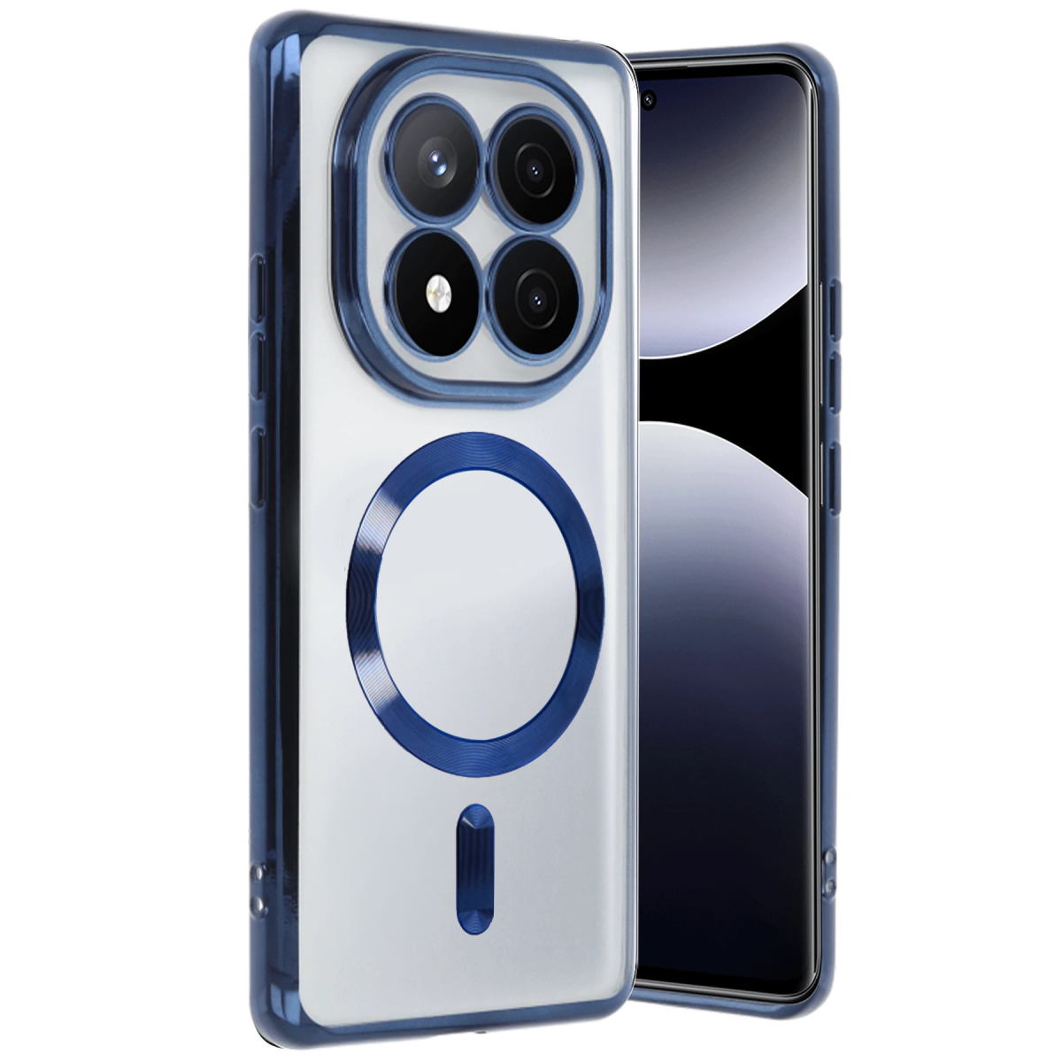 Xiaomi Redmi Note 15 Pro Plus 5G Kross Magneticsafe Kapak - Lacivert