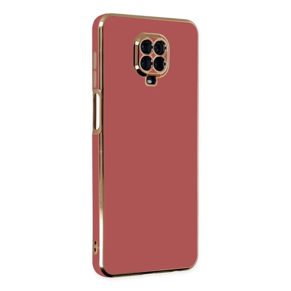 Xiaomi Redmi Note 9 Pro Kılıf Volet Silikon - Kırmızı