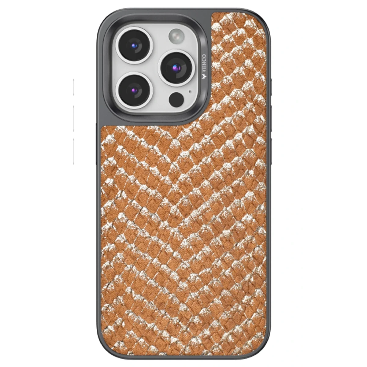 Venco Apple iPhone 15 Pro Max Viper Kapak - Kahverengi
