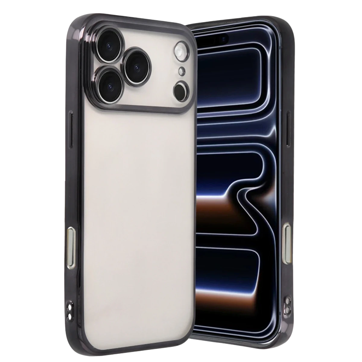 Apple iPhone 17 Pro Max Razer Lensli Silikon - Siyah
