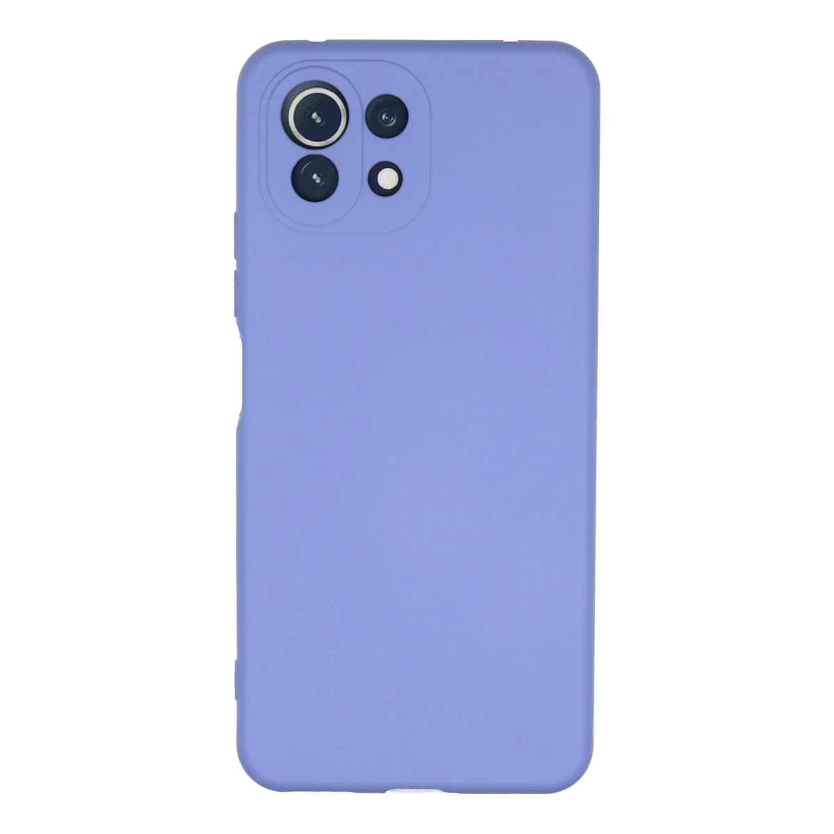 Xiaomi Mİ 11 Lite Kılıf Nano içi Kadife Silikon - Lila