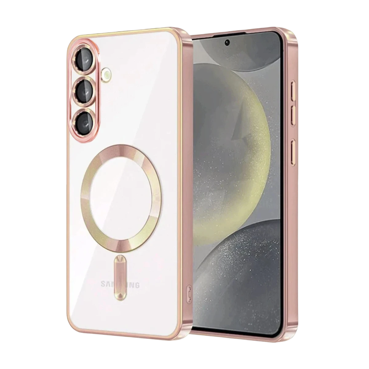 Samsung Galaxy S26 Plus Kross Magneticsafe Kapak - Rose