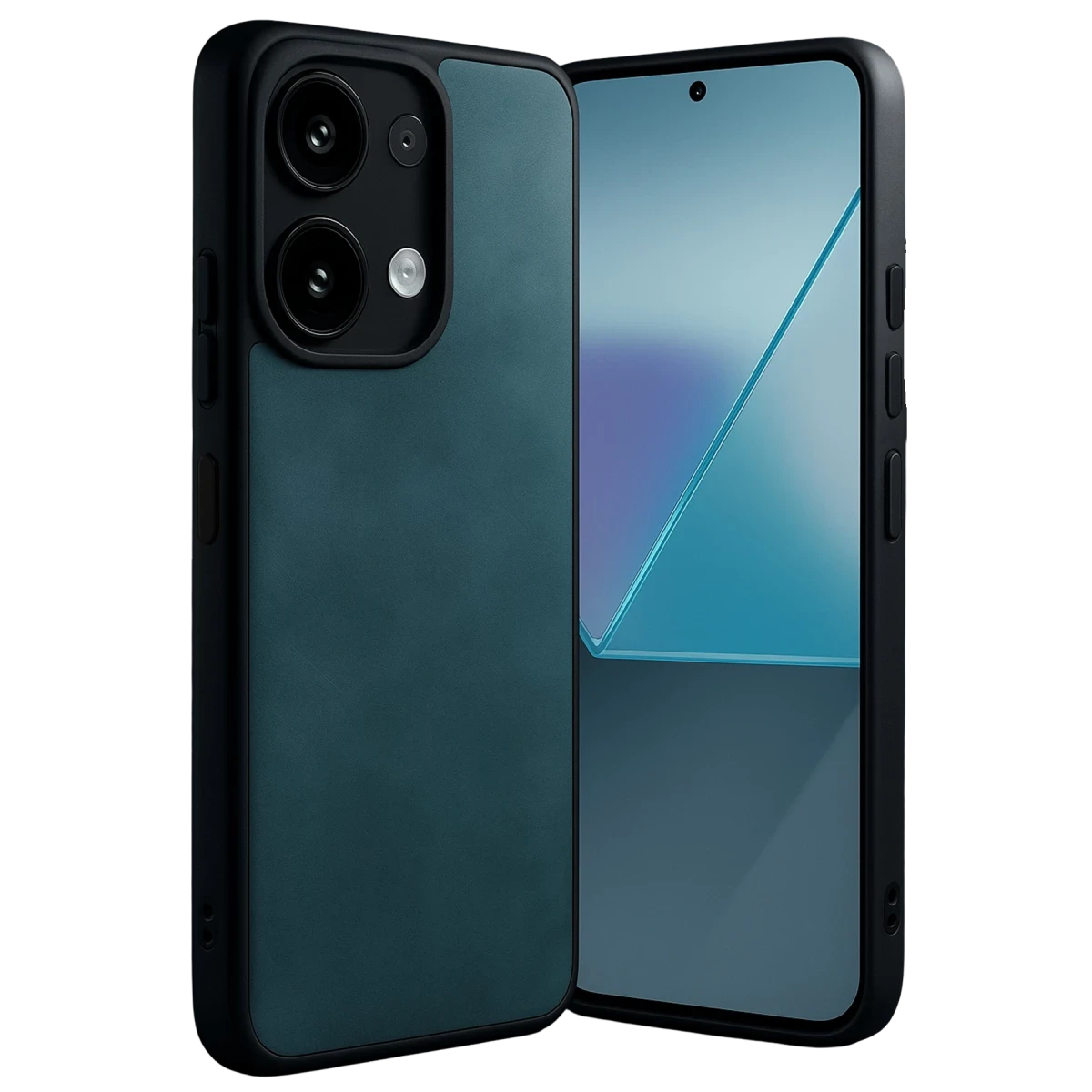 Xiaomi Redmi Note 13 Pro 4G Kılıf Aras Deri Kapak - Koyu Yeşil
