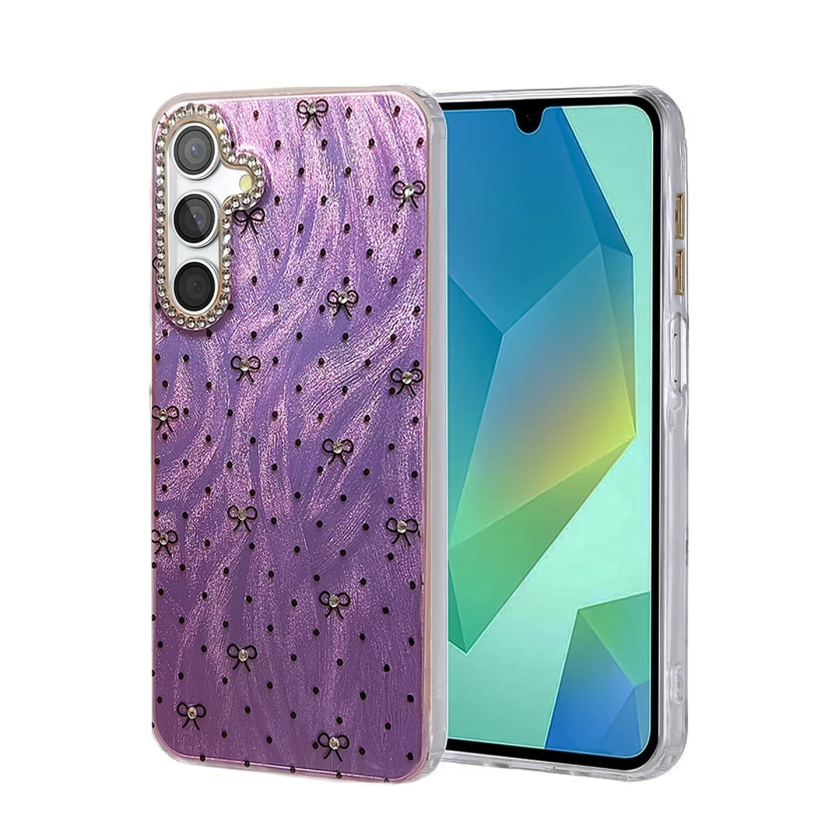 Samsung Galaxy A14 4G Kılıf Blade Aynalı Desenli Kapak - Desen 2
