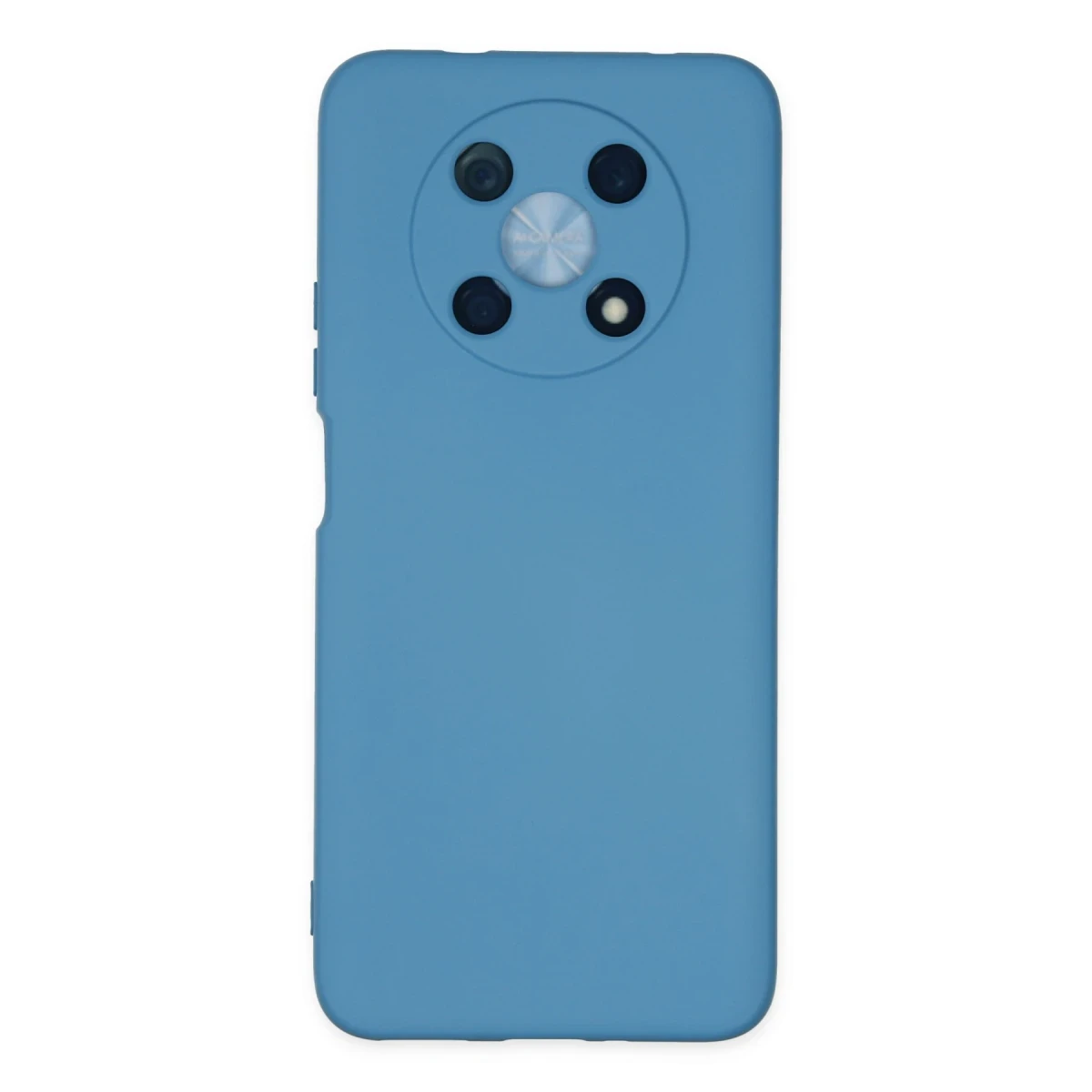 Huawei Nova Y90 Kılıf Nano içi Kadife Silikon - Mavi
