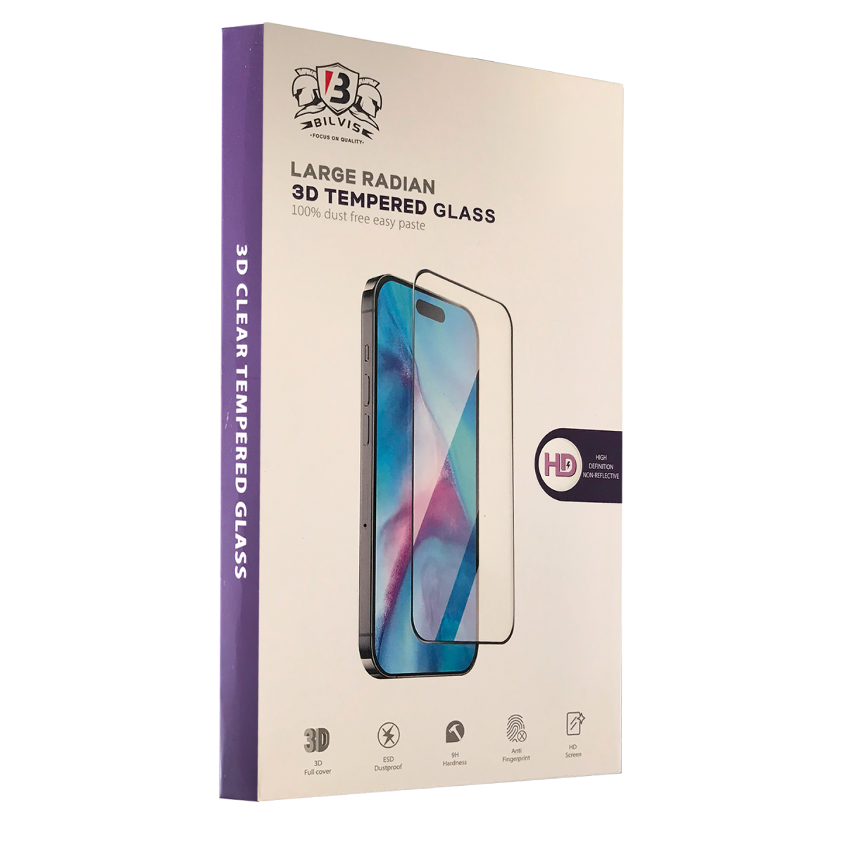 Apple iPhone 11 Bilvis 3D Radian Cam Ekran Koruyucu