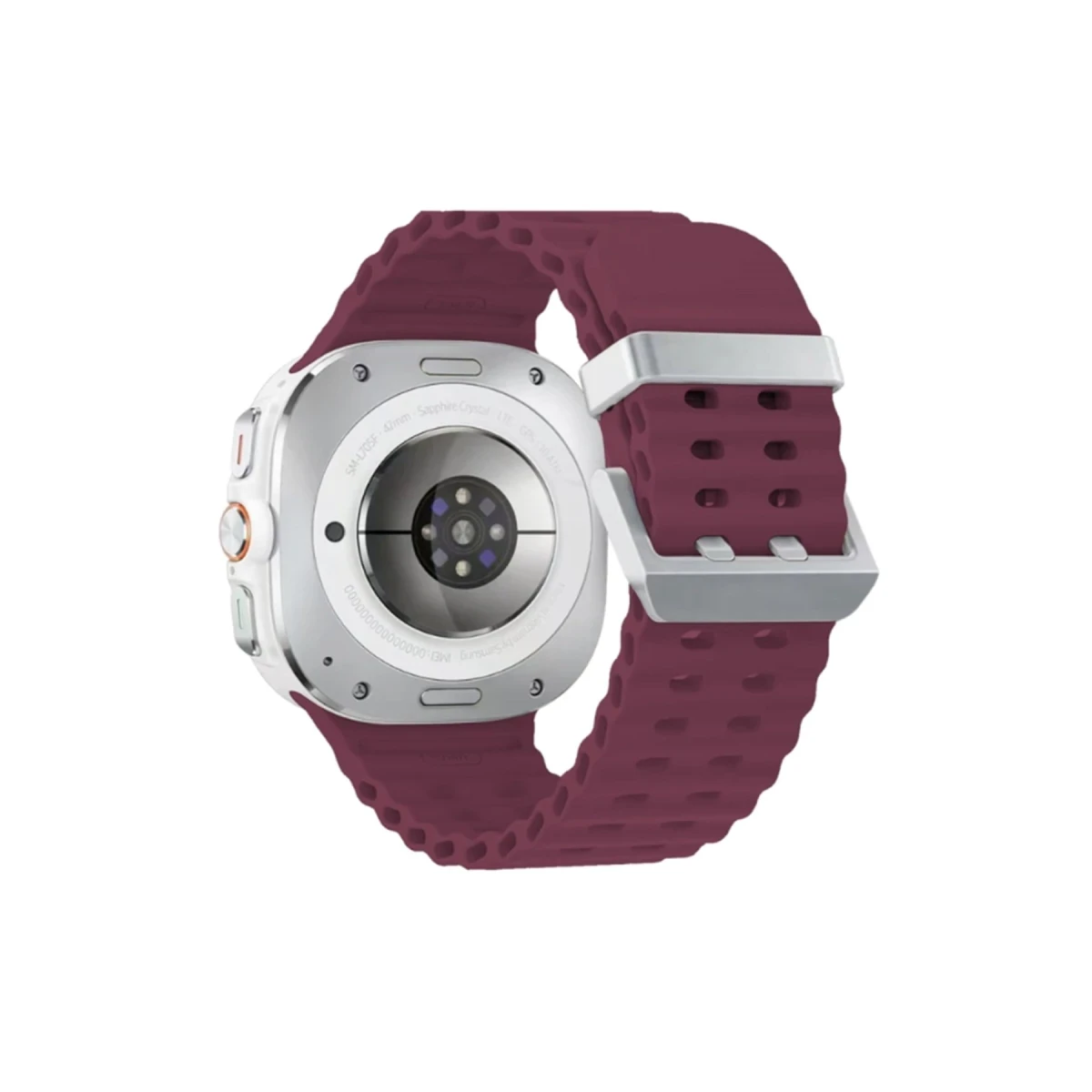 Watch 7 Ultra KR417 Rug Silikon Kordon - Mor