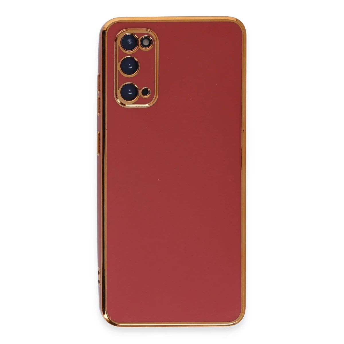 Samsung Galaxy S20 Kılıf Volet Silikon - Kırmızı