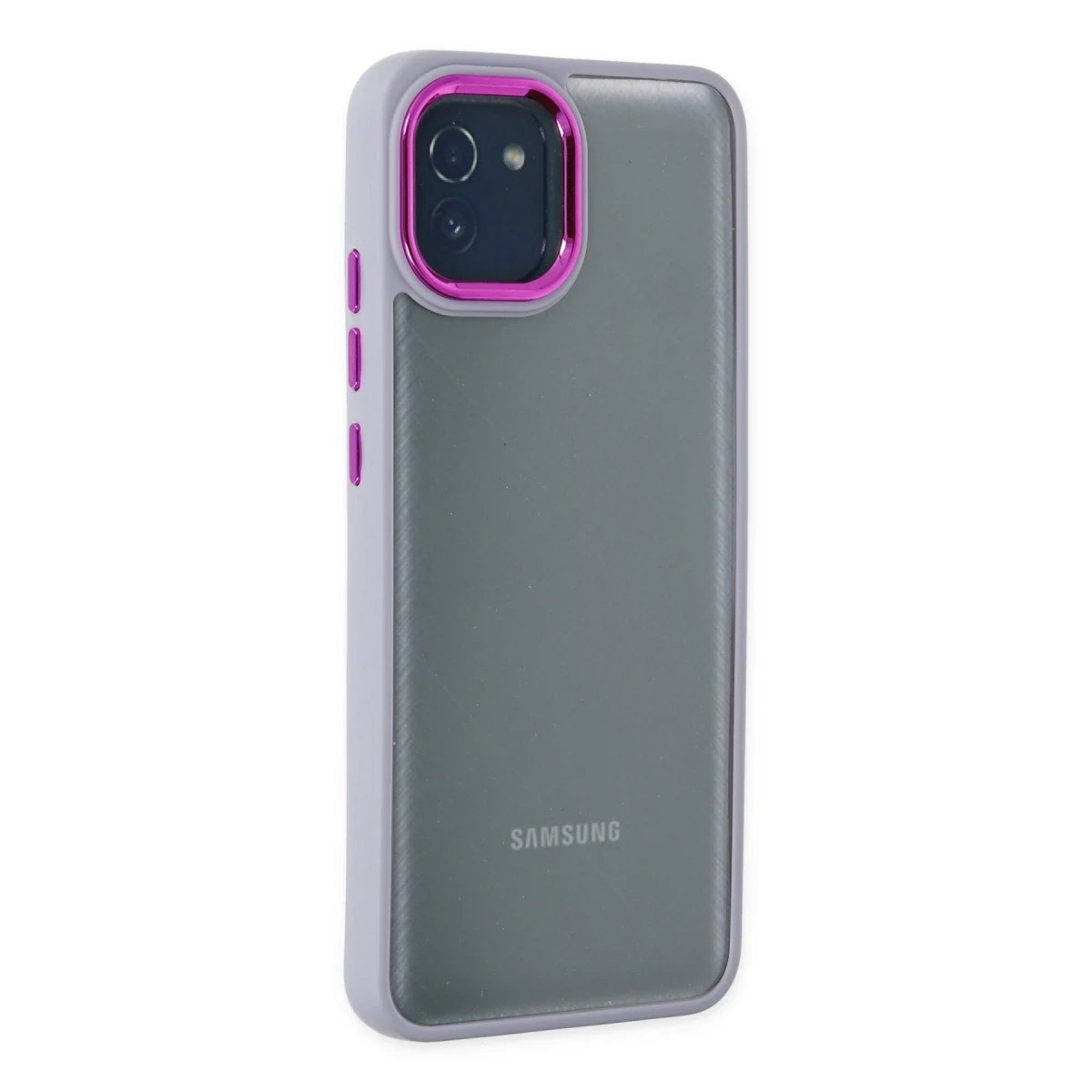 Samsung Galaxy A03 Kılıf Dora Kapak - Lila
