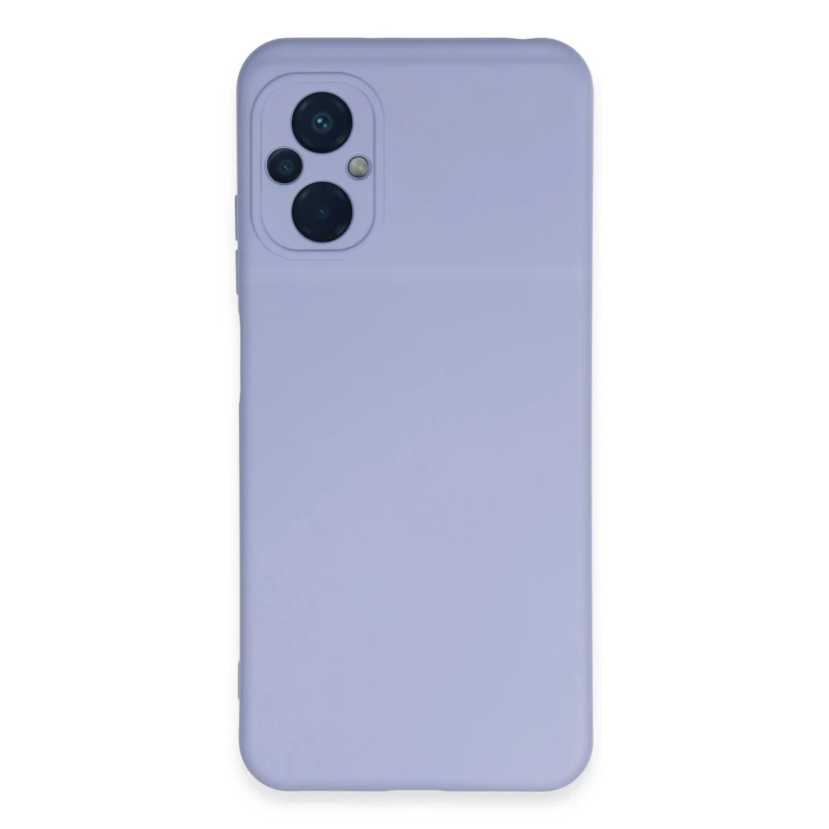 Xiaomi Poco M5 Kılıf Nano içi Kadife Silikon - Lila