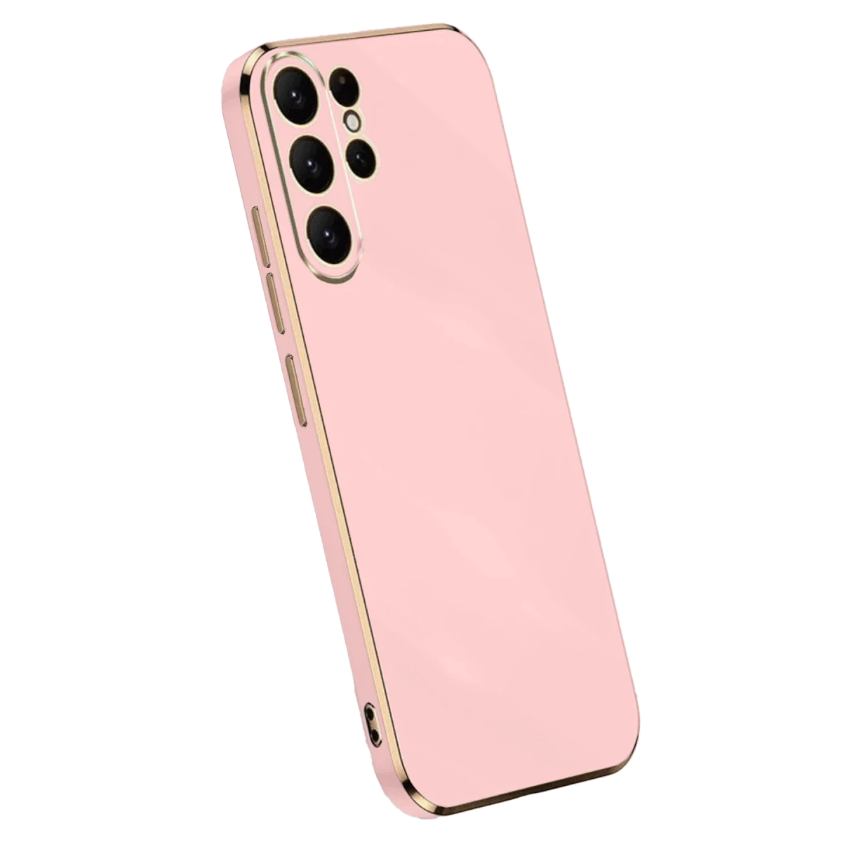 Samsung Galaxy S24 Ultra Kılıf Volet Silikon - Pembe