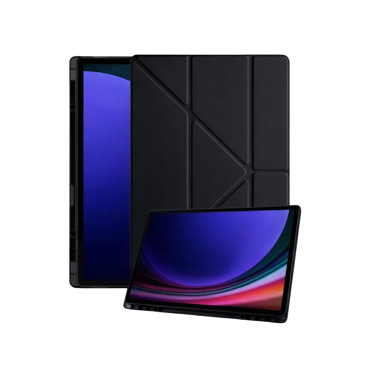 Samsung Galaxy X930 Tab S11 Ultra 14.6 Kalemlikli Mars Tablet Kılıfı - Siyah