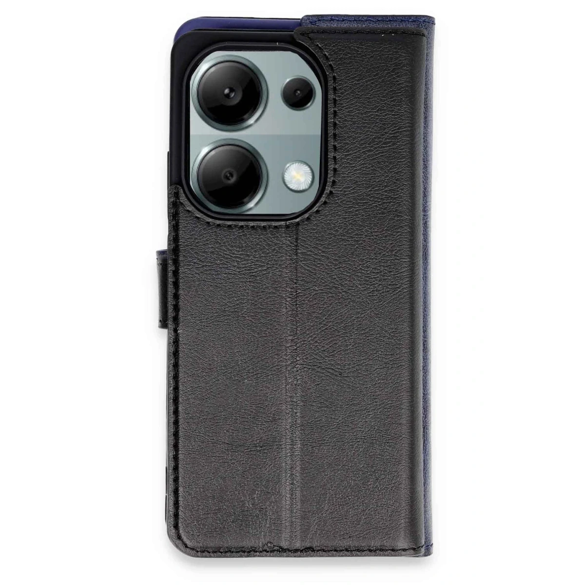 Xiaomi Redmi Note 13 Pro 4G Kılıf Trend S Plus Kapaklı Kılıf - Siyah