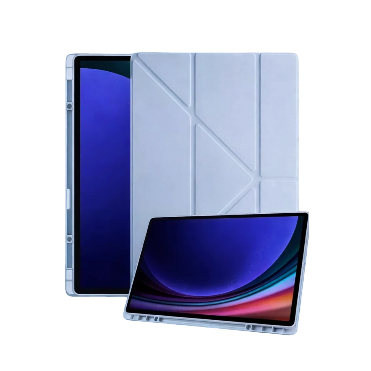 Samsung Galaxy X730 Tab S11 Kalemlikli Mars Tablet Kılıfı - Mavi