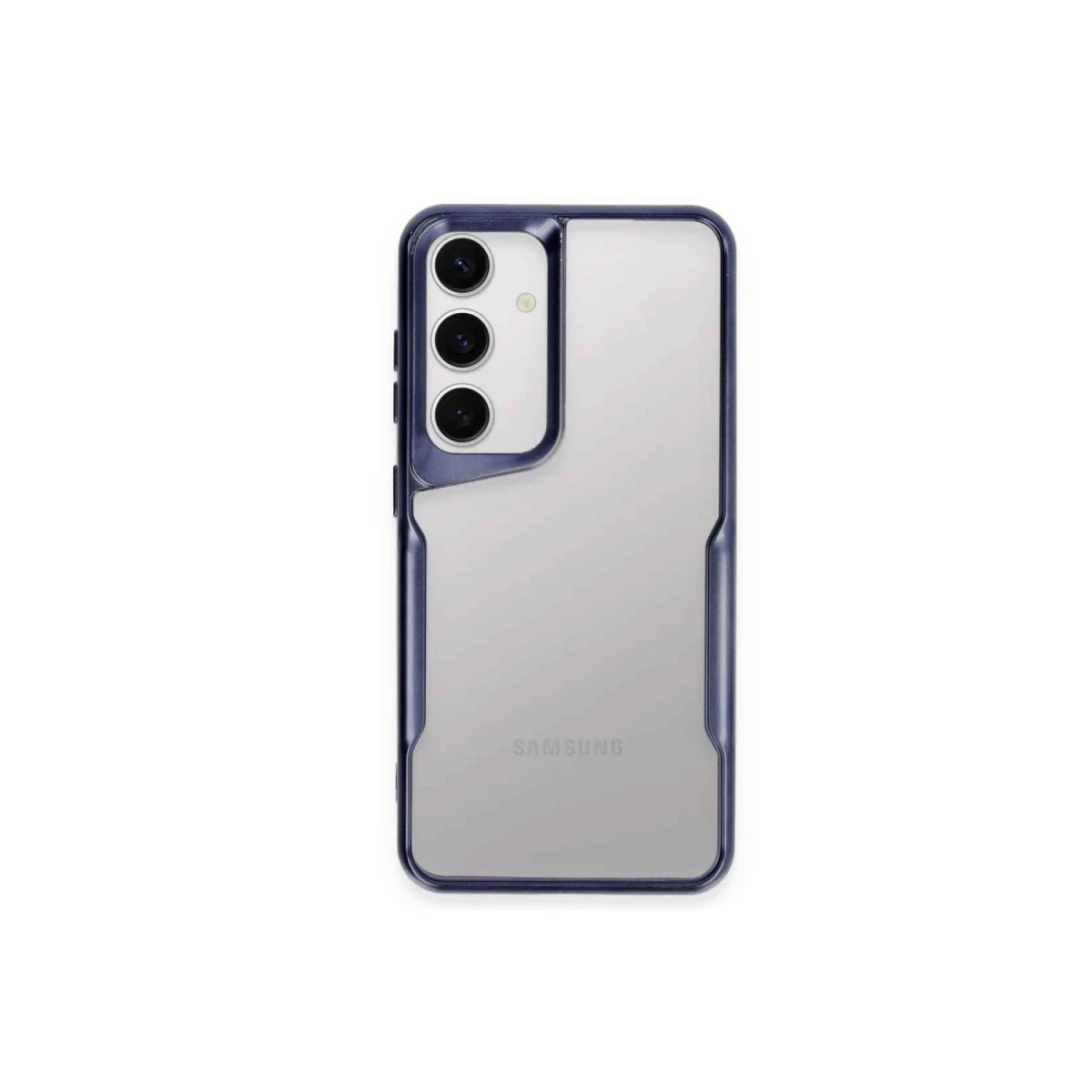 Samsung Galaxy A24 4G Kılıf Boyi Silikon Kapak - Lacivert