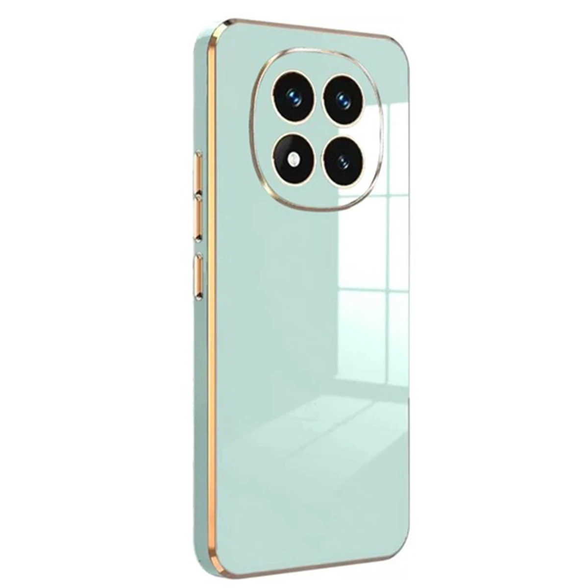 Xiaomi Redmi Note 14 Pro 4G Kılıf Volet Silikon - Açık Yeşil