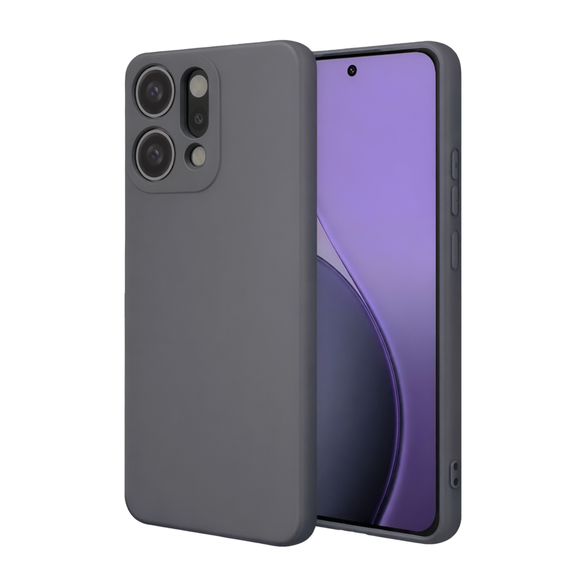 Oppo Reno 14 First Silikon - Gri