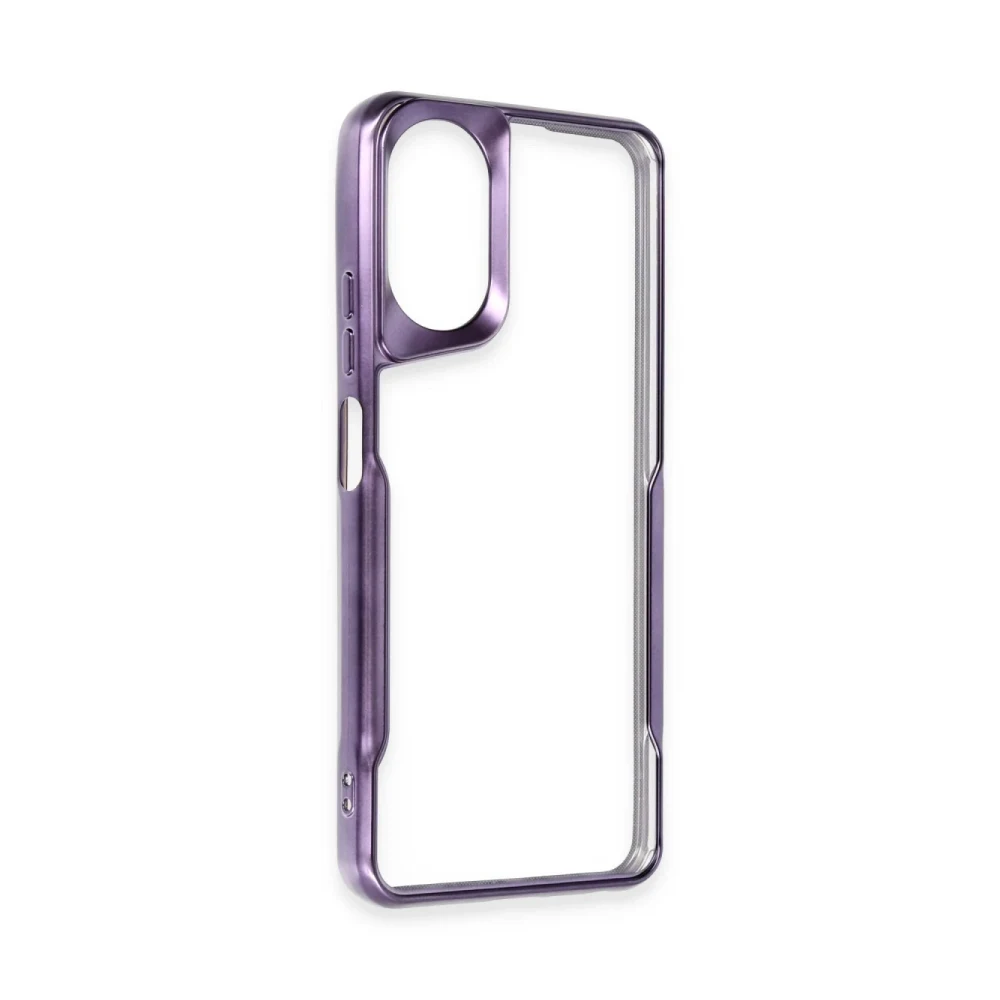 Realme 12 Lite Kılıf Boyi Silikon Kapak - Derin Mor