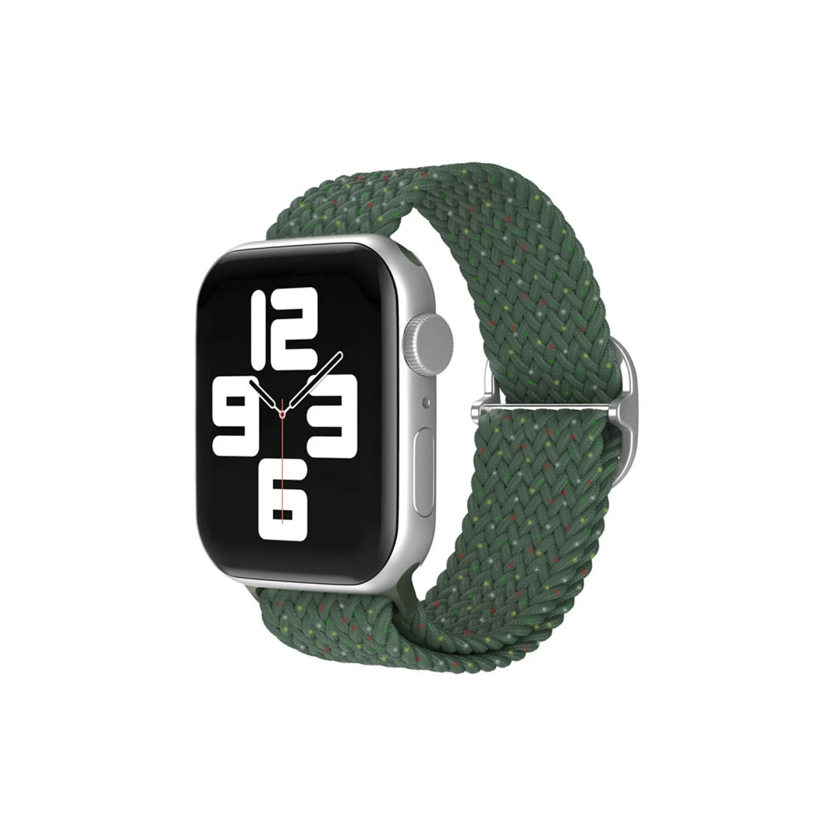 Apple Watch 42mm Star Kordon - Benekli Koyu Yeşil