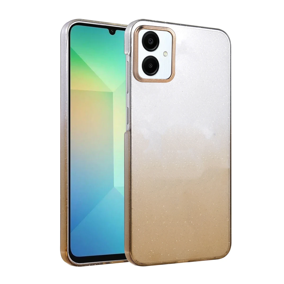 Samsung Galaxy A06 Glossy Kapak - Çöl Titanyum