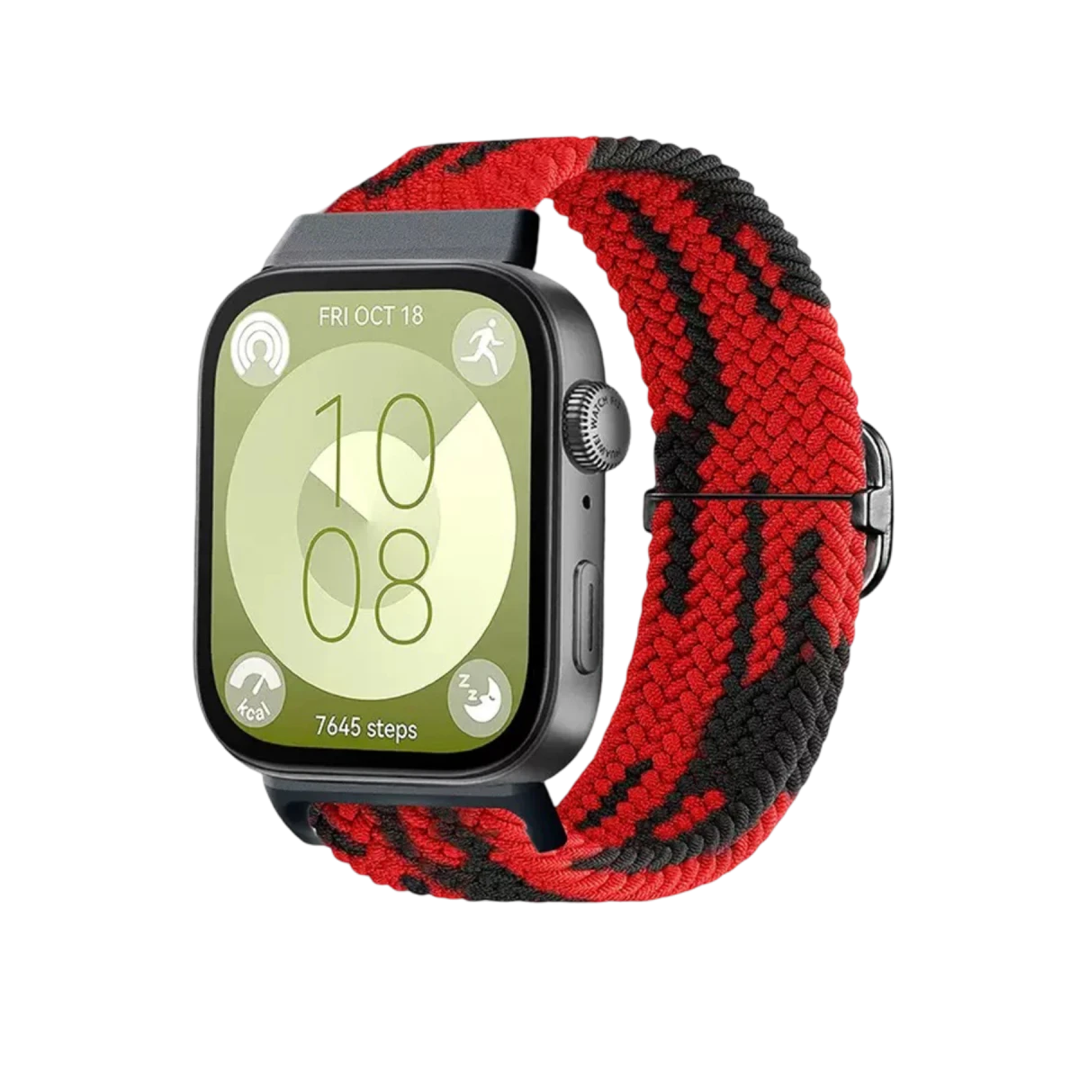 Huawei Fit 4 Star Kordon - Kırmızı-Siyah