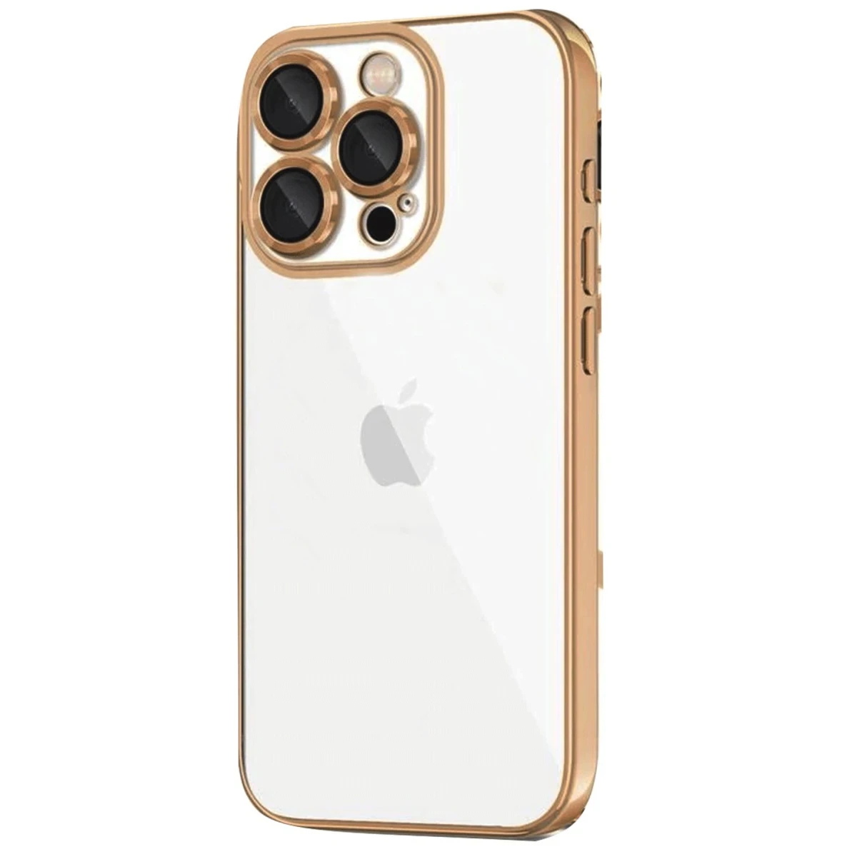 Apple iPhone 16 Pro Max Kılıf Razer Lensli Silikon - Desert