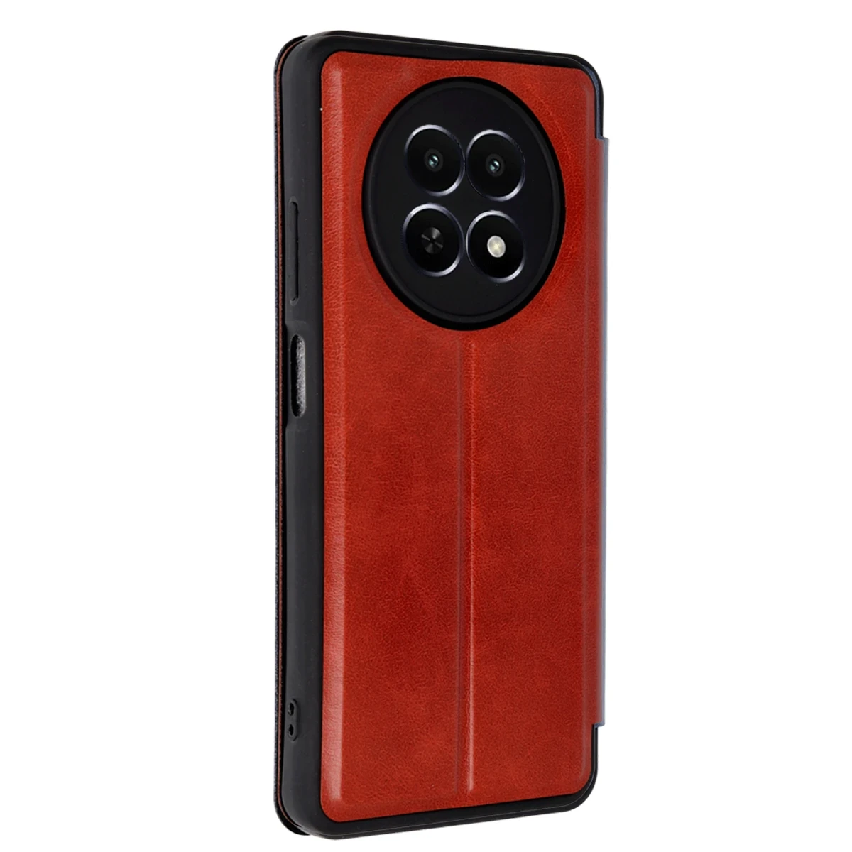 Realme 12 5G Kılıf Flip Cover - Kırmızı