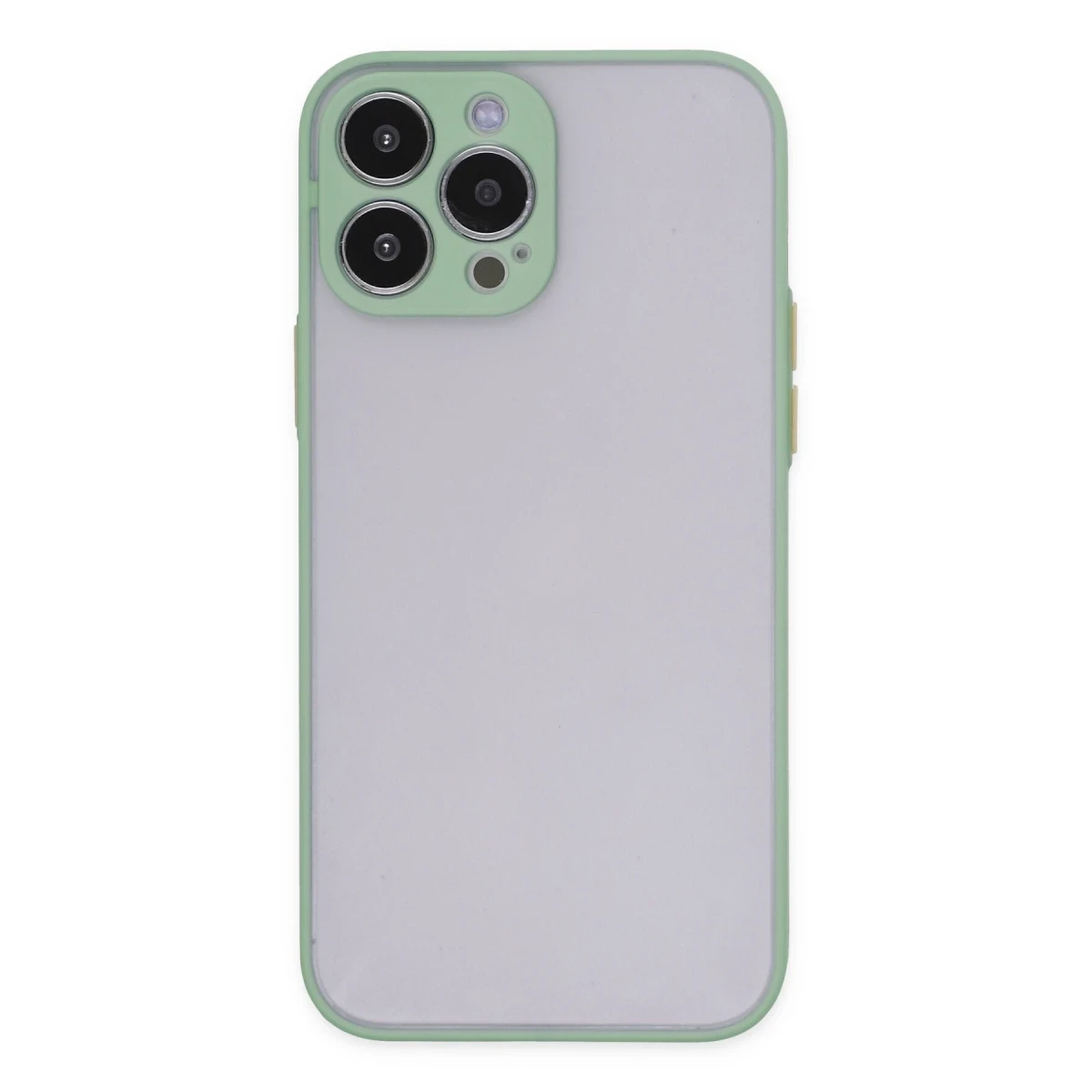 Apple iPhone 14 Pro Max Kılıf Montreal Silikon Kapak - Turkuaz