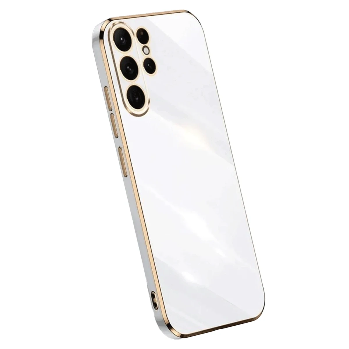 Samsung Galaxy S24 Ultra Kılıf Volet Silikon - Beyaz