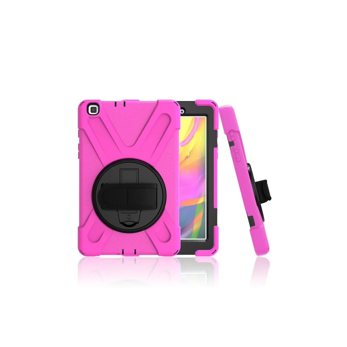 Samsung Galaxy T290 Tab A 8 Kılıf Amazing Tablet Kapak - Pembe
