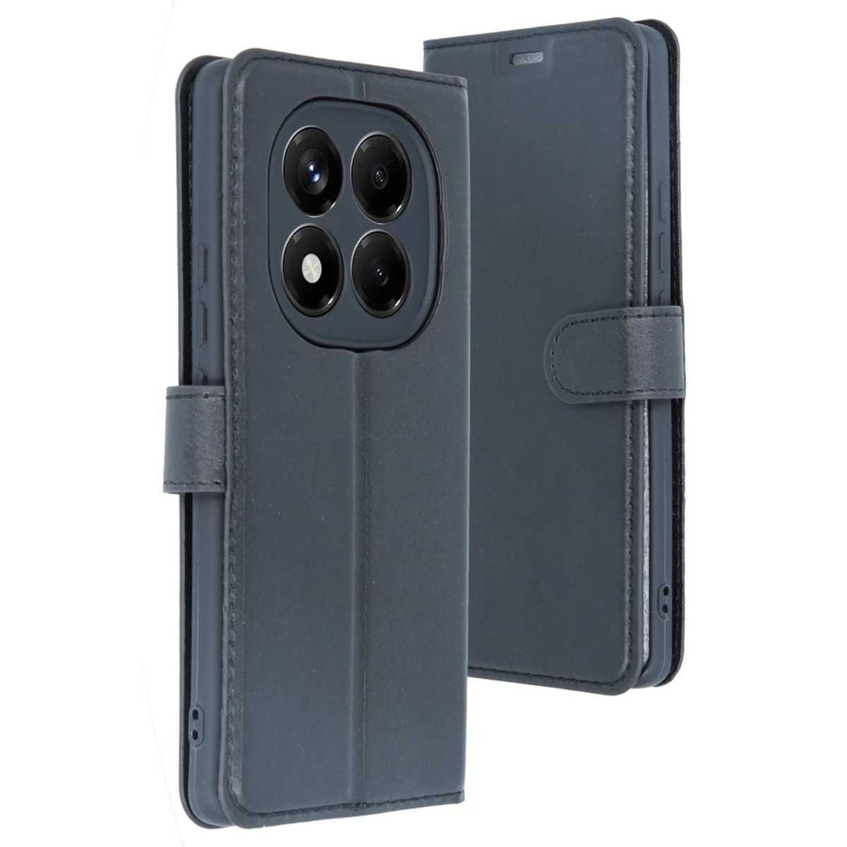 Xiaomi Redmi Note 14 4G Kılıf Trend S Plus Kapaklı Kılıf - Siyah