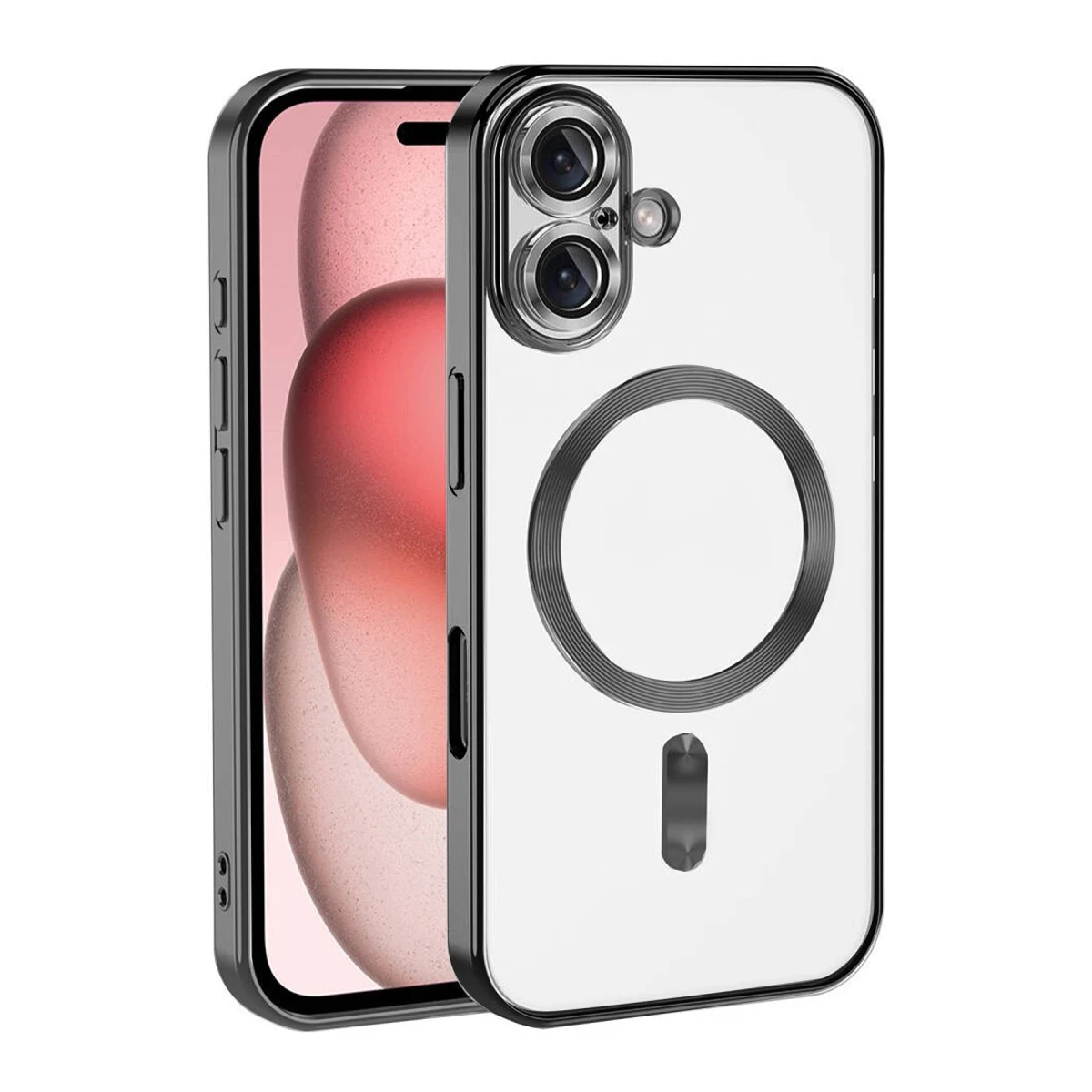 Apple iPhone 17 Kross Magneticsafe Kapak - Siyah
