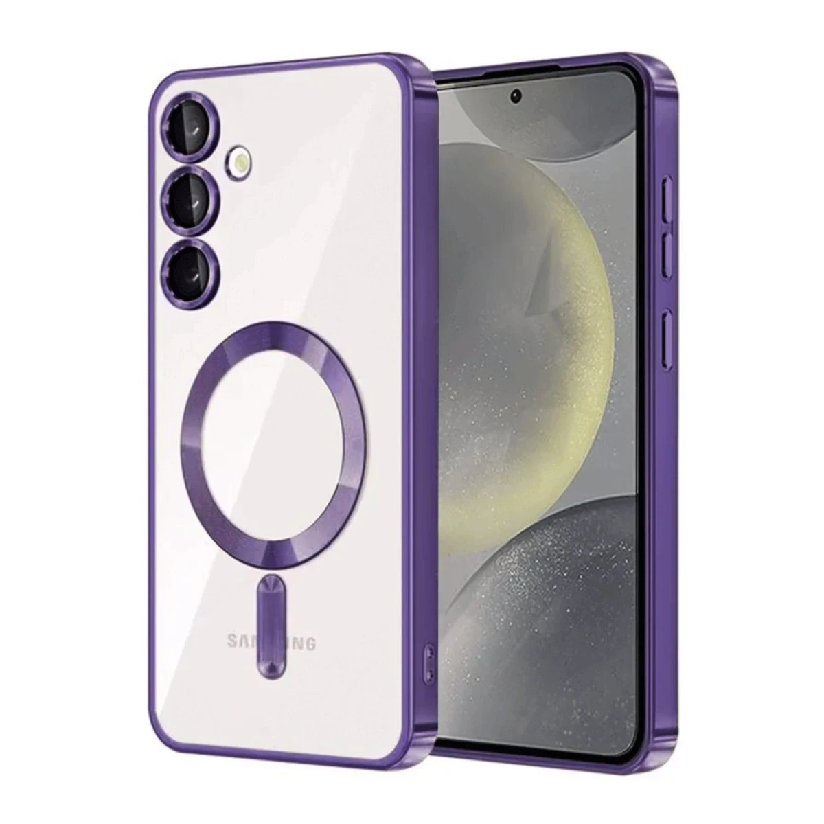 Samsung Galaxy A16 5G Kross Magneticsafe Kapak - Mor