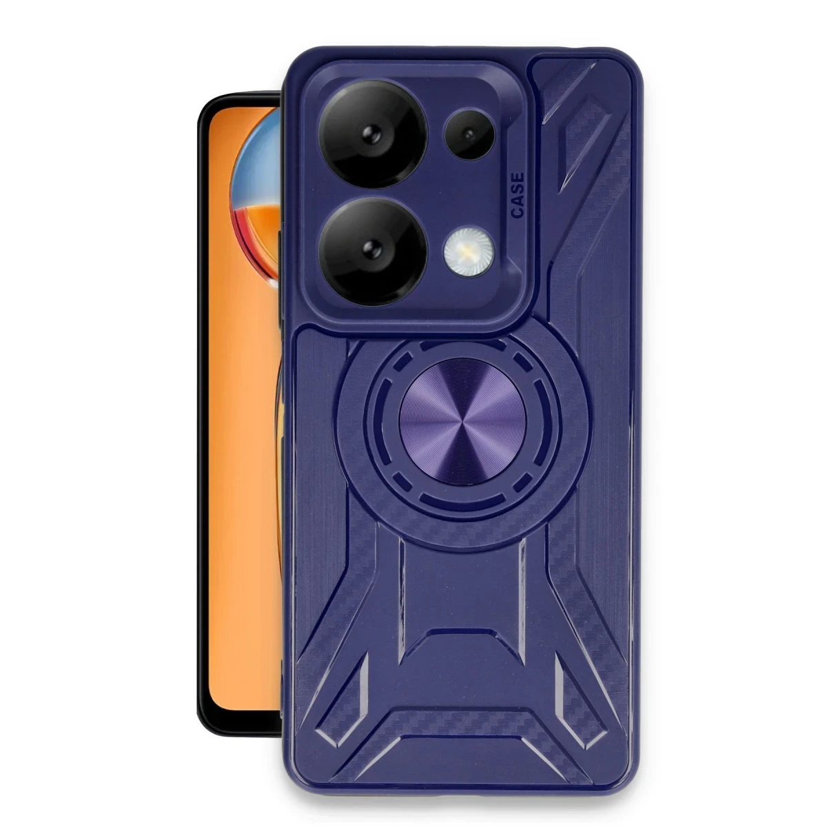 Xiaomi Redmi Note 13 Pro 5G Kılıf Lincoln Silikon - Lacivert