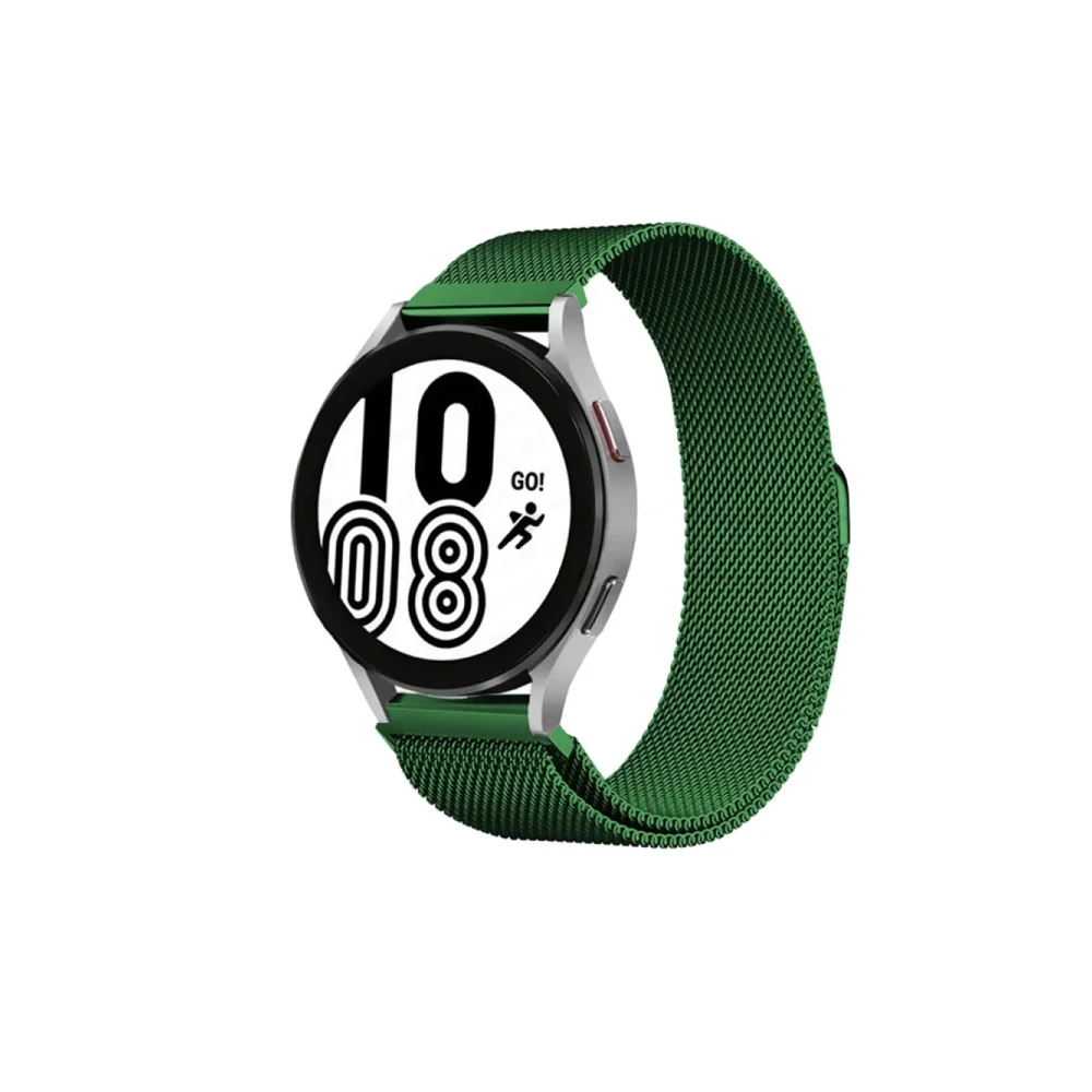 Watch 20mm Metal Mıknatıslı Kordon - Haki Yeşil