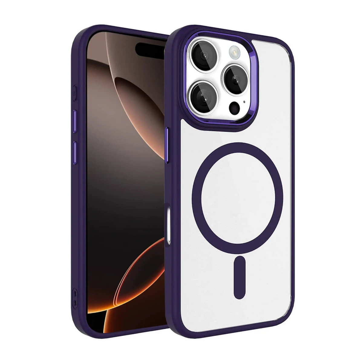 Joko Apple iPhone 16 Pro Max Terea Magsafe Kapak - Derin Mor