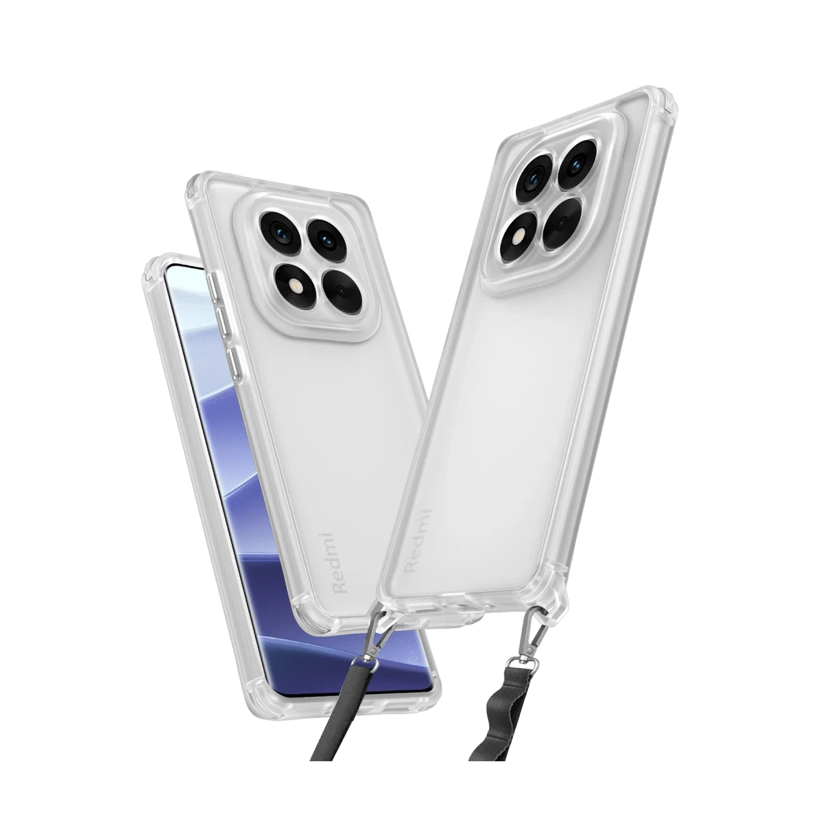 Xiaomi Redmi Note 14 Pro Plus Kılıf Penta Silikon Kılıf - Şeffaf