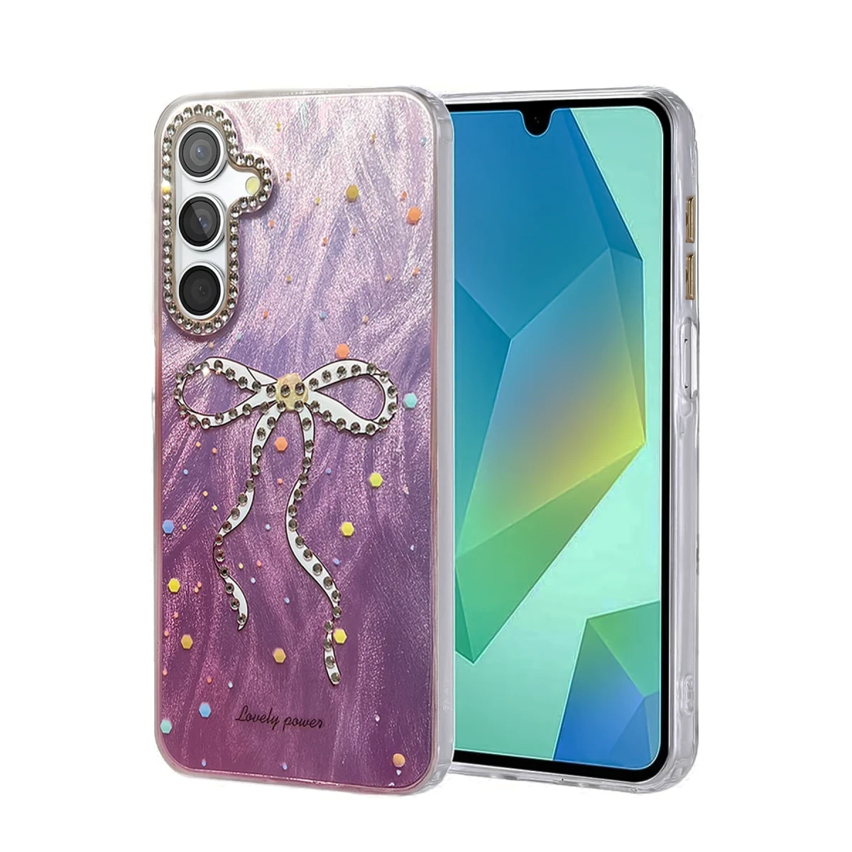 Samsung Galaxy A14 4G Kılıf Blade Aynalı Desenli Kapak - Desen 1