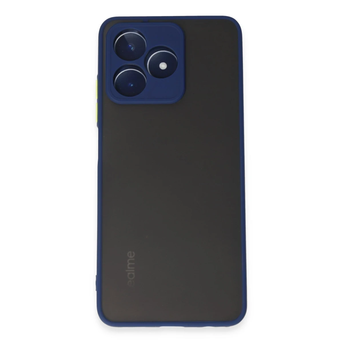 Realme C53 Kılıf Montreal Silikon Kapak - Lacivert
