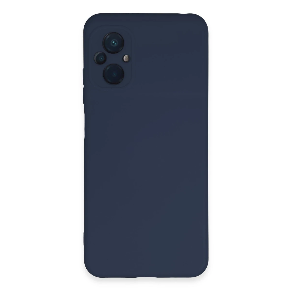 Xiaomi Poco M5 Kılıf Nano içi Kadife Silikon - Lacivert