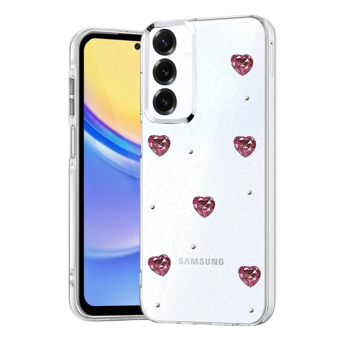 Samsung Galaxy S24 FE Fiyonk Desenli Kapak - Desen 3