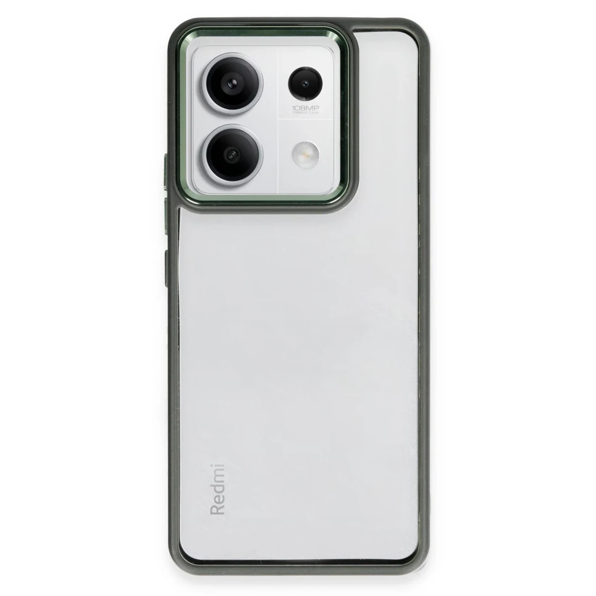 Xiaomi Redmi Note 13 Pro 5G Kılıf Power Silikon - Koyu Yeşil