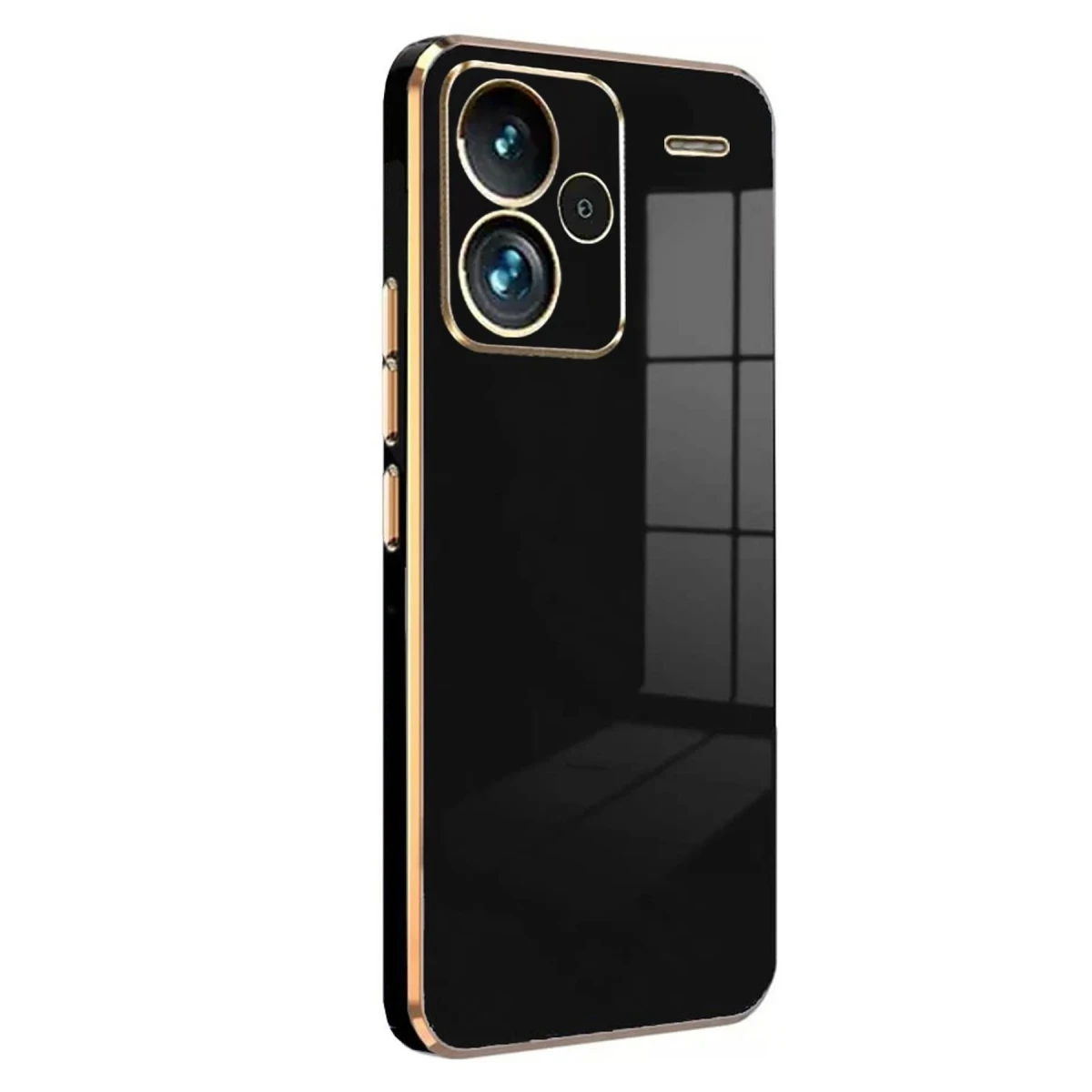 Xiaomi Redmi Note 13 Pro Plus Kılıf Volet Silikon - Siyah