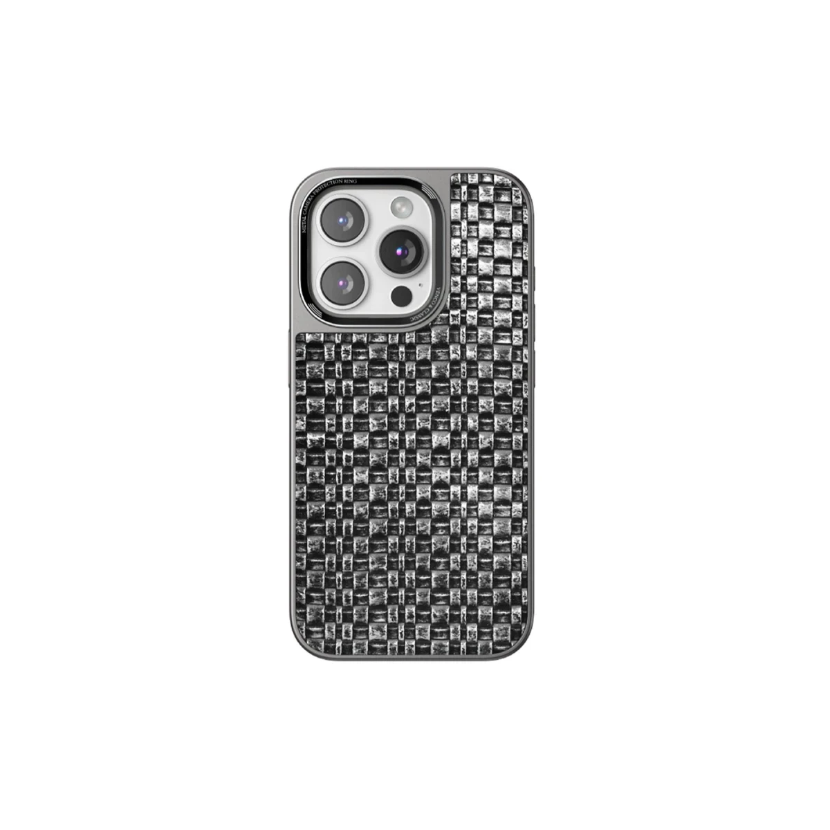 Venco Apple iPhone 15 Pro Brand Kapak - Gümüş
