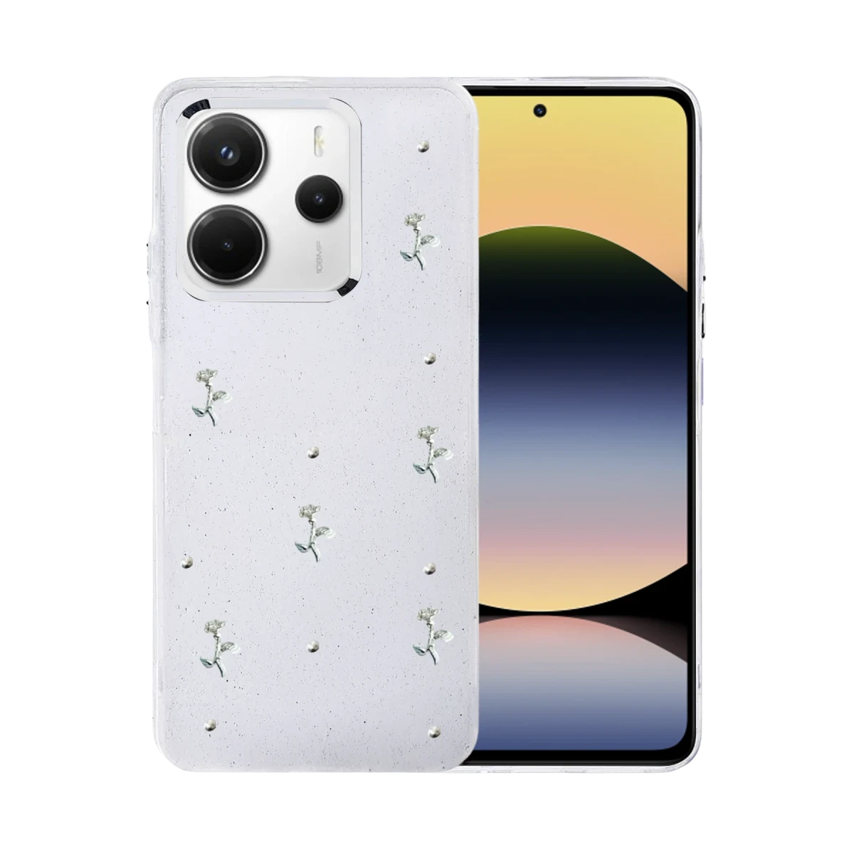 Xiaomi Redmi Note 14 4G Fiyonk Desenli Kapak - Desen 4