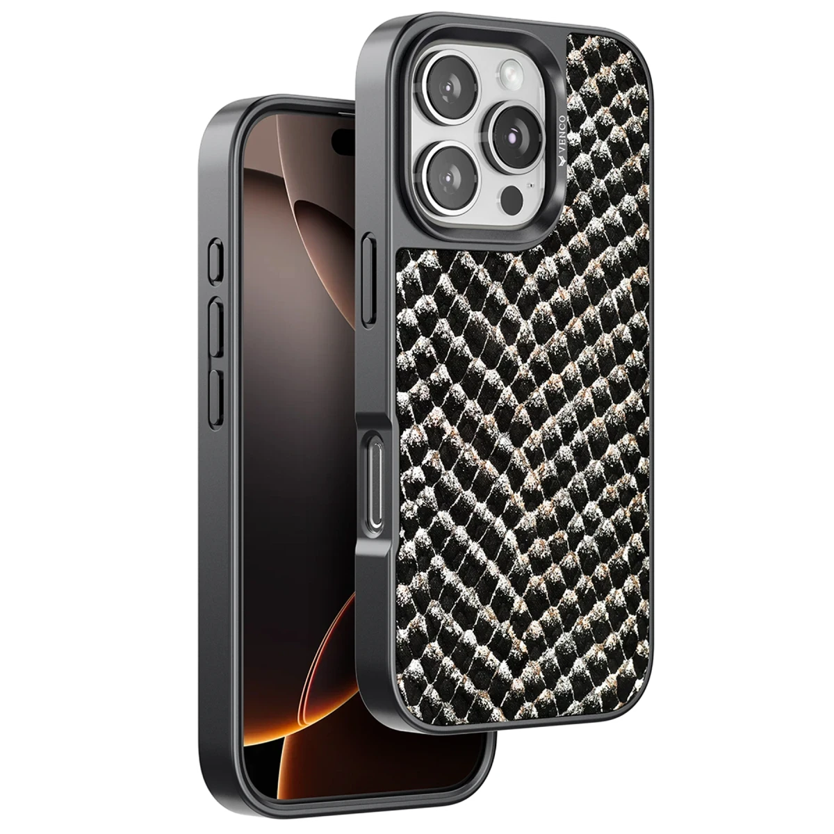Venco Apple iPhone 16 Pro Max Viper Kapak - Siyah