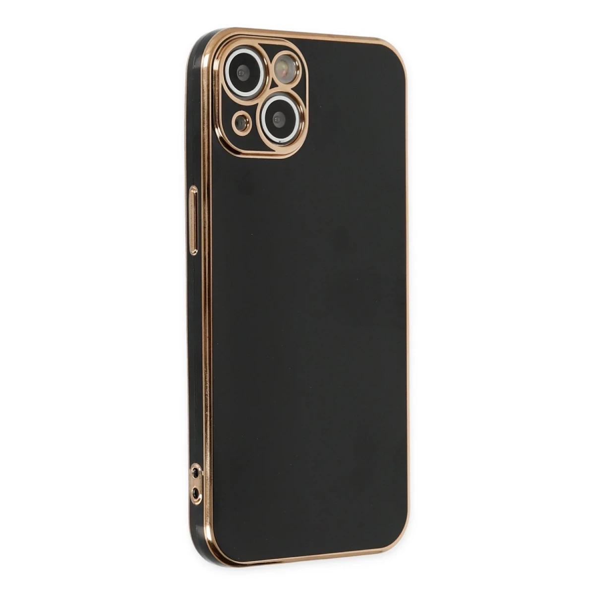 Apple iPhone 14 Kılıf Volet Silikon - Siyah