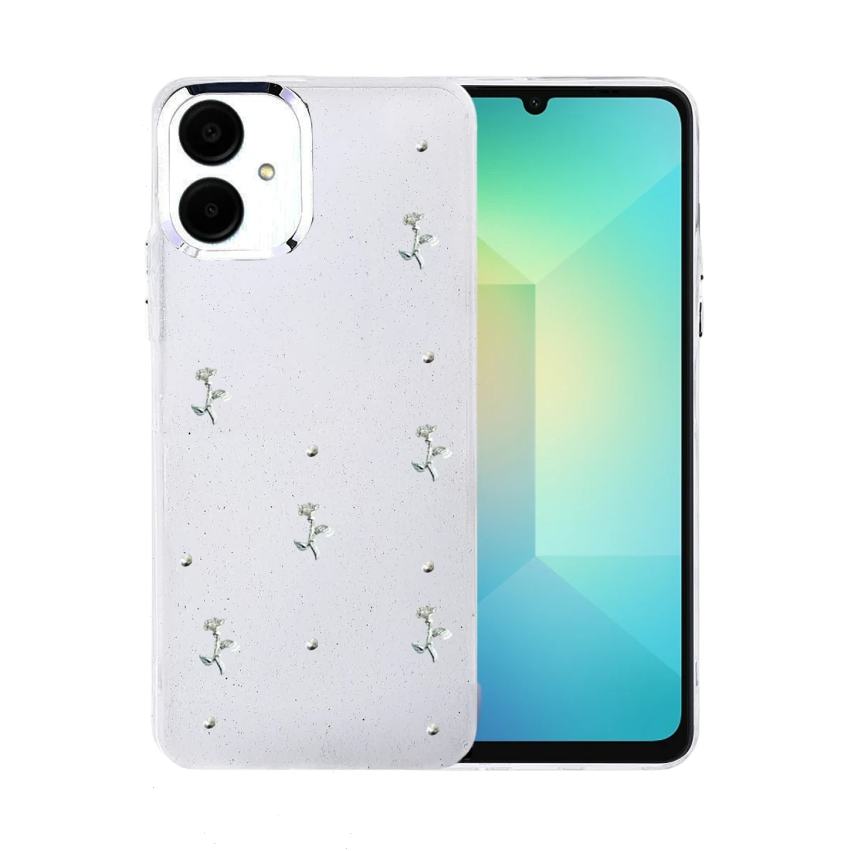 Samsung Galaxy A06 Fiyonk Desenli Kapak - Desen 2